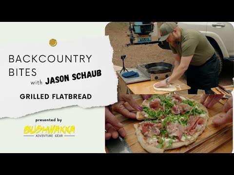 Camping Cooking: Elevated Flatbread with Burrata, Prosciutto, Pomegranate Seeds & More | Easy Recipe Camping Cooking: Elevated Flatbread with Burrata, Prosciutto, Pomegranate Seeds & More | Easy Recipe